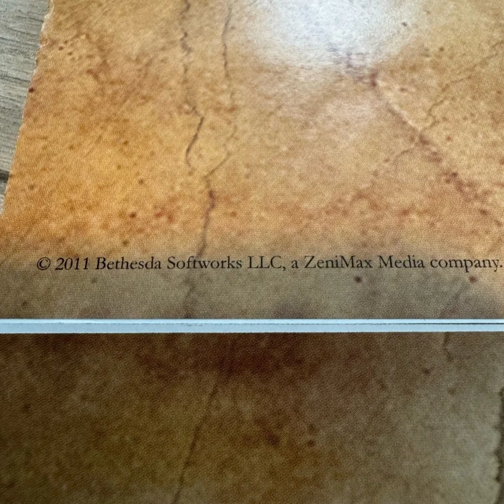 Elder Scrolls V Bethesda Skyrim Game PC RPG 2011 Complete Dvdrom Key Map Manual